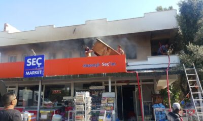 Milasta Korkutan Ev Yangını