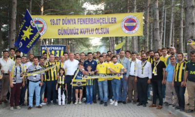 Gedizde Dünya Fenerbahçeliler Günü Coşkusu