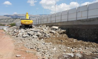 Erzincan 13 Şubat Şehir Stadı Yıkılıyor