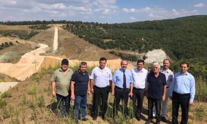 Dereköy Barajı İnşaat Çalışmaları Yerinde İncelendi