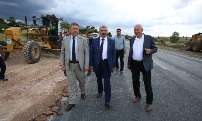 Başakpınar Yolu Asfaltlanıyor