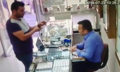 Çaldığı Altınları Satamadan Yakalandı