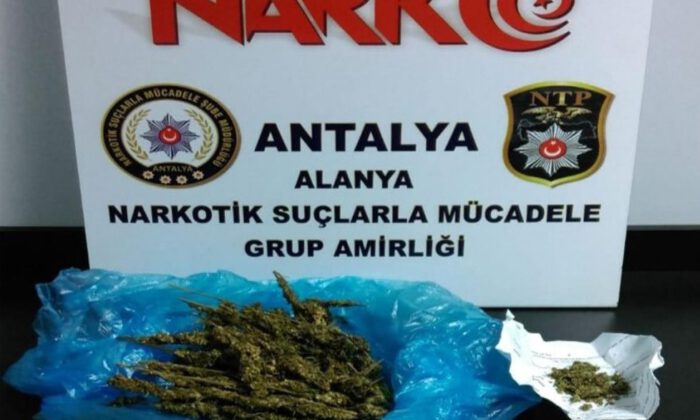 Alanyada Uyuşturucu Operasyonu
