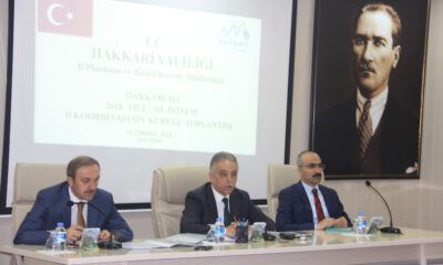 Hakkaride ‘İlk Koordinasyon Kurulu Toplantısı