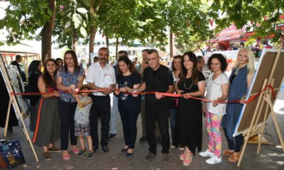 Uluslararası Gül Festivalinde Yapılan Eserler Kaymakkapıda Sergilendi