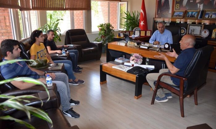 Başkan Yaman, Tcdd Yetkilileri İle Bir Araya Geldi