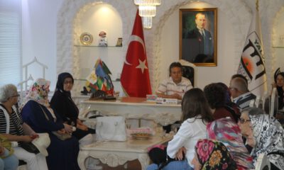 Başkan Tütüncü, Kansev Derneği Üyelerini Ağırladı