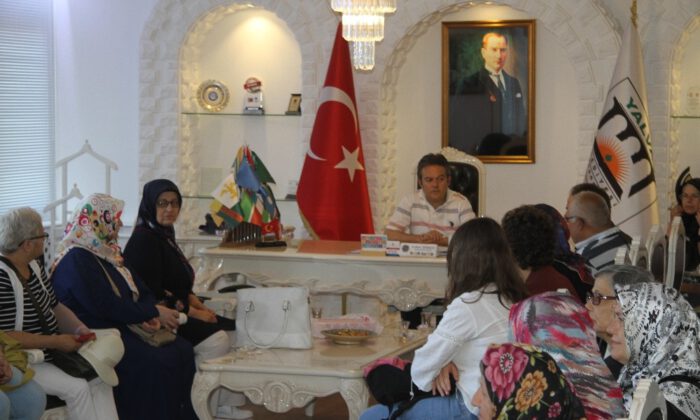 Başkan Tütüncü, Kansev Derneği Üyelerini Ağırladı