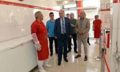 Vali Azizoğlu, Et Ve Süt Kurumu Mağazalarını Gezdi