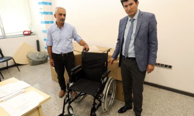 Van Büyükşehir Belediyesinden 16 Engelliyi Tekerlekli Sandalye