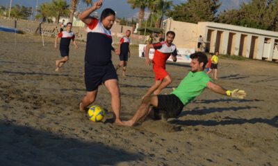 Tff Plaj Futbolu Arsuz Etabı Başladı