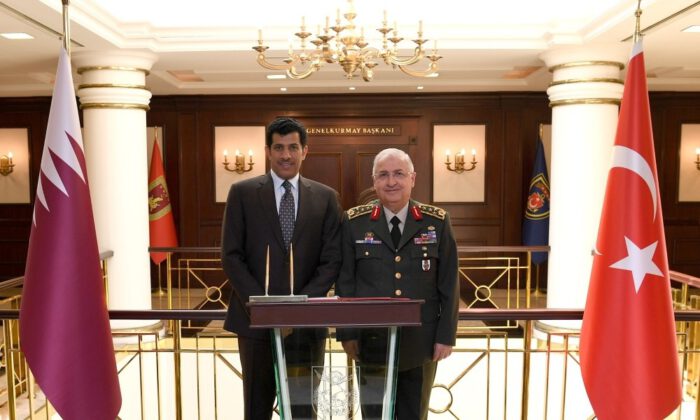 Katarın Ankara Büyükelçisi Al Shafi, Genelkurmay Başkanı Orgeneral Güleri Ziyaret Etti
