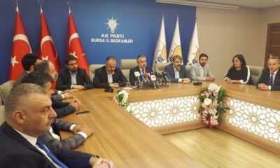 Ak Parti Bursadan Büyük Kongreye Büyük Destek