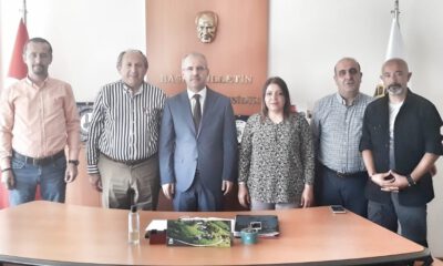 Cumhuriyet Başsavcısı İnaldan Dagcye Veda Ziyareti