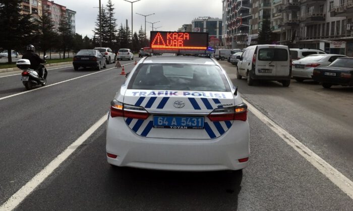 Uşakta Trafik Kazası: 1 Ölü