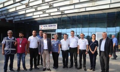 Vali Tavlı, Mehmet Akif Ersoy Devlet Hastanesinde Vatandaşlarla Bayramlaştı