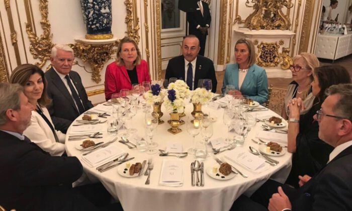 Bakan Çavuşoğlu, Viyanada Resepsiyona Katıldı