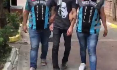 (Özel) Maltepede Ayaklarıyla Motosiklet Süren Maganda Yakalandı