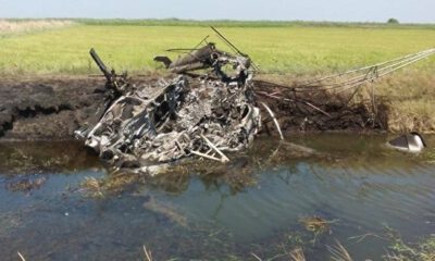 Rusyada Düşen Helikopterde Pilot Yanarak Can Verdi