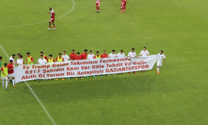 Sivasspor – Gaziantepspor Maçında Trumpa Tepki