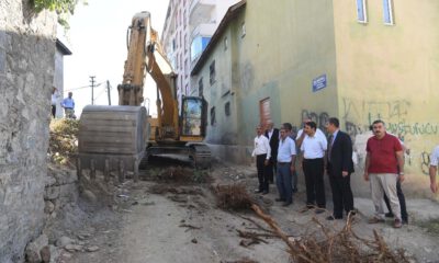Muşta Yol Genişletme Çalışması