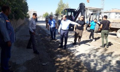Başkan Vekili Işıktaş Parke Taşı Döşeme Çalışmalarını Denetledi