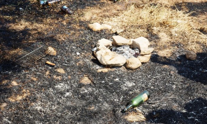 Madde Bağımlıları Tralleis Antik Kentini Yakıyordu