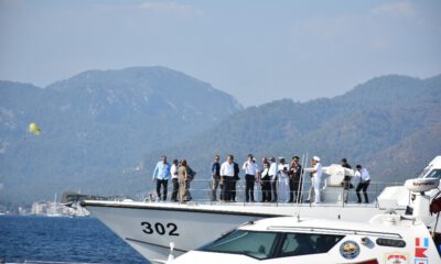 Bakan Kurum Marmaris Körfezini İnceledi