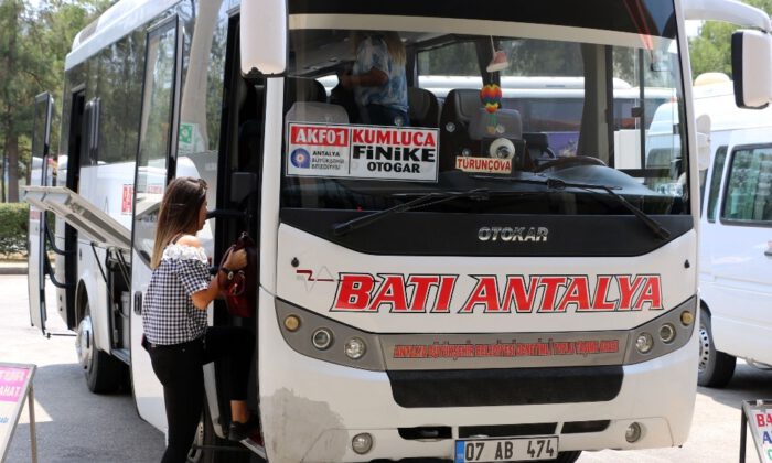 Antalyada Toplu Ulaşım İle Gidilemeyen Yer Kalmıyor