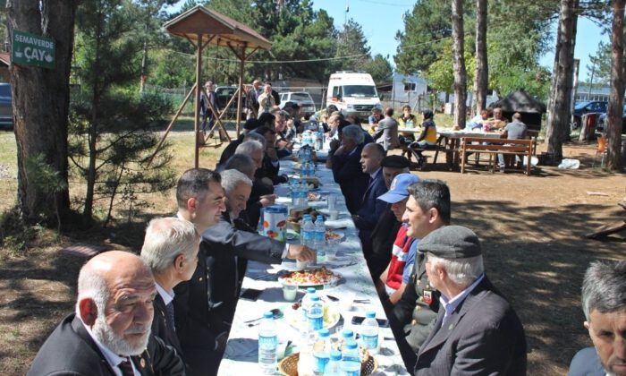 Araçta Gaziler, Piknikte Bir Araya Geldi