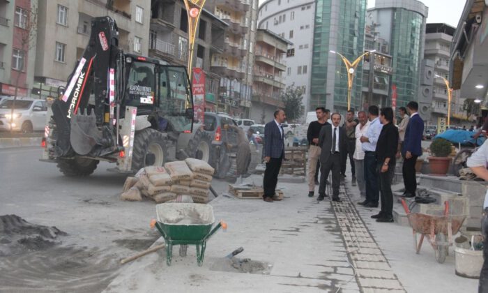 Başkan Epcim, Çalışmaları Denetledi Esnafı Ziyaret Etti