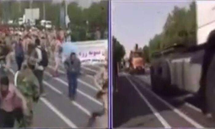 İrandaki Saldırı Anı Kamerada