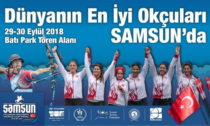 Dünyanın En İyi 32 Okçusu Okçuluk Dünya Şampiyonası İçin Samsuna Geliyor
