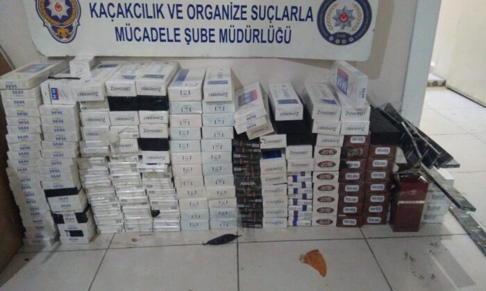 Kahramanmaraşta 2 Bin 705 Paket Kaçak Sigara Ele Geçirildi