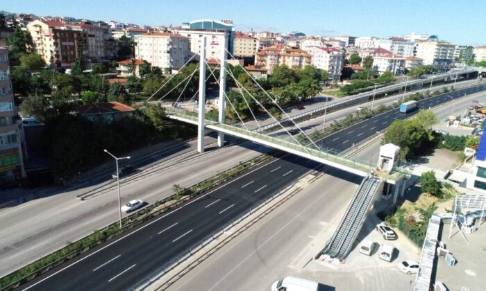Gebzedeki Köprüyle Yayalar Daha Güvende Olacak