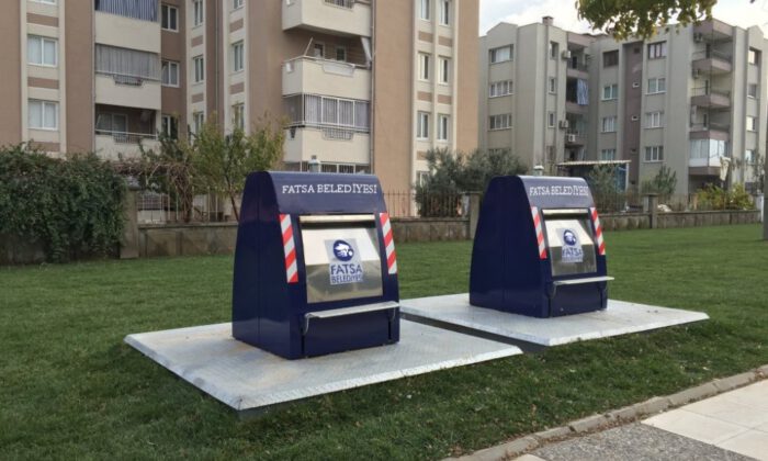 Fatsada Konteynerler Yer Altına İniyor