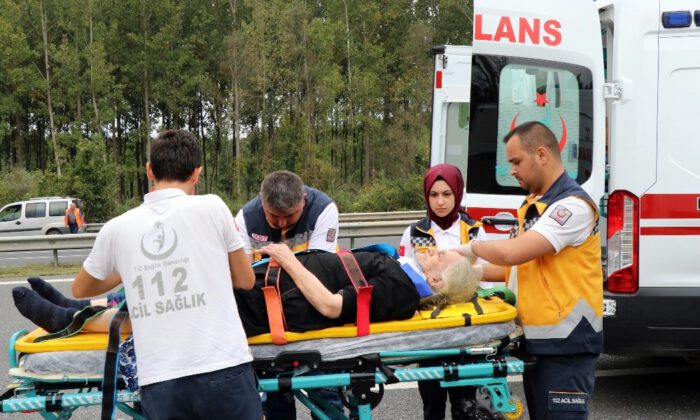 Sakarya Tem Otoyolunda Feci Kaza: 1 Ölü, 3 Ağır Yaralı