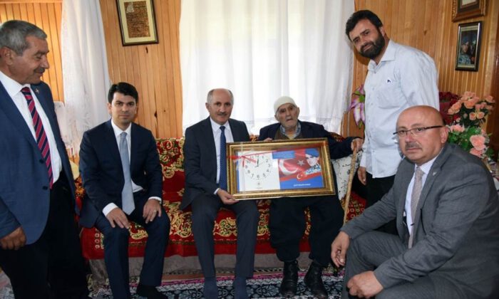 Vali Meralden Şehit Aileleri İle Gaziye Ziyaret