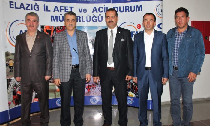 Afad-Sen Genel Başkanı Çelikin Elazığ Ziyareti