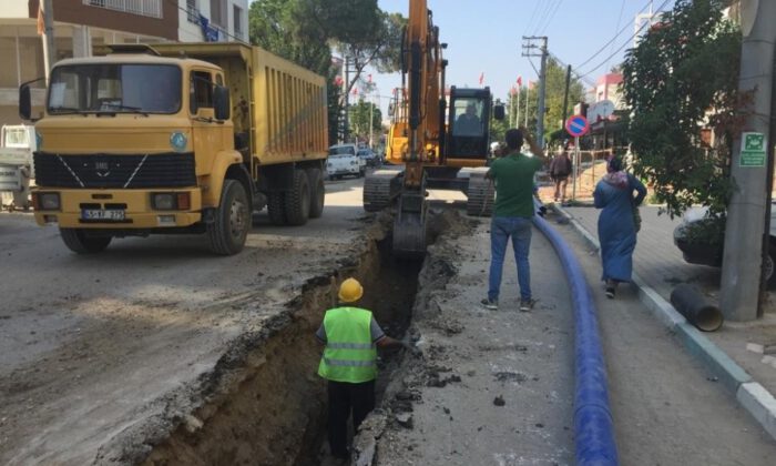 Gölmarmara Merkeze 3 Kilometre İçme Suyu Hattı
