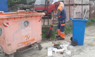 Akçakocada Temizlik Çalışmaları Hız Kesmiyor