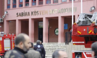 İlkokulda Yangın Paniği