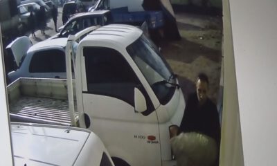 (Özel Haber) Güpegündüz 50 Kiloluk Kestane Çuvalını Böyle Çaldı