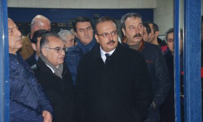 Bursa Valisi Canbolat Hastanede Taziyeleri Kabul Etti