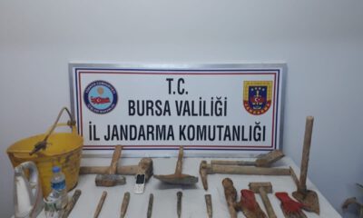 Jandarmadan Kaçak Kazıya Suç Üstü