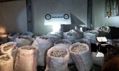 Erzurum’da 1 ton 535 kilo eroin ele geçirildi