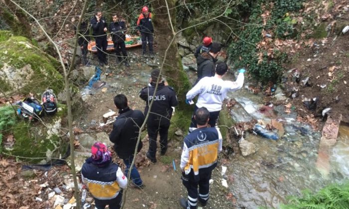 Tuvaletini Yaparken Uçurumdan Düşen Kişi Öldü