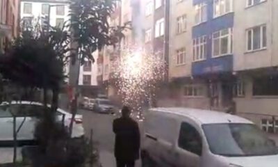 Elektrik kabloları patladı!