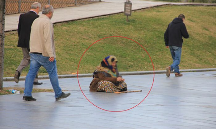 102 yaşındaki dilenci 80 yıldır dileniyor