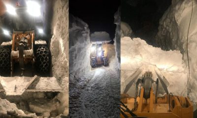 Kar kalınlığı 5 metreyi geçti